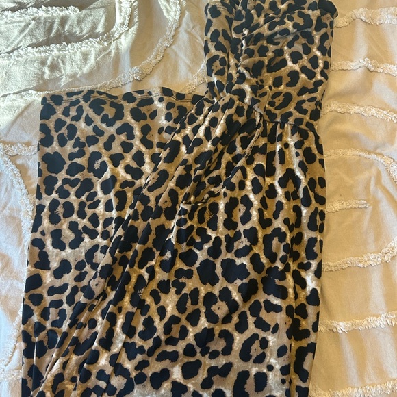 Absolutely Strapless Animal Print Dress - Picture 3 of 8